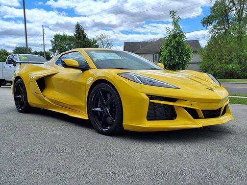 Yellow 2026 Chevrolet Corvette E-Ray Convertible, 3LZ, RWD