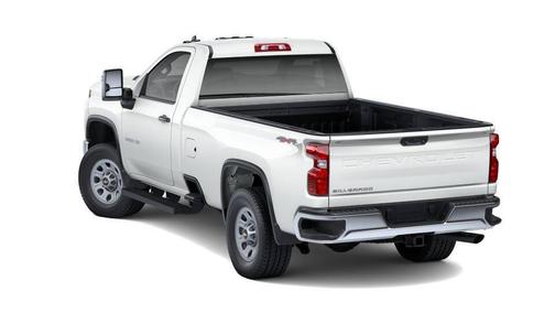 White 2026 Chevrolet Silverado 3500 Regular Cab, Long Bed, WT Dual Rear Wheel, 4WD