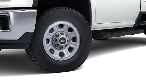 White 2026 Chevrolet Silverado 3500 Regular Cab, Long Bed, WT Dual Rear Wheel, 4WD