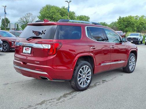 Red 2023 GMC Acadia Denali