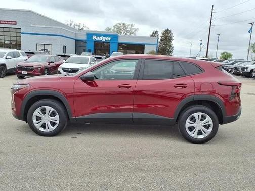 Red 2025 Chevrolet Trax LS