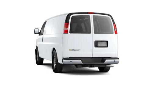 White 2026 Chevrolet Express 3500 3500 Regular Wheelbase, WT, RWD