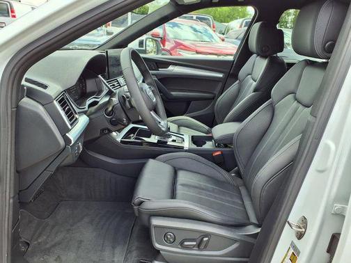 White 2024 Audi Q5 45 S line Premium Plus
