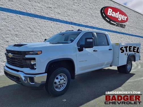 White 2025 Chevrolet Silverado 3500 WT