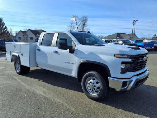 White 2025 Chevrolet Silverado 3500 WT