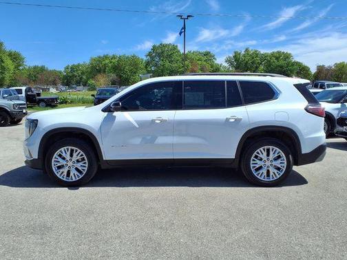 White 2025 GMC Acadia FWD Elevation