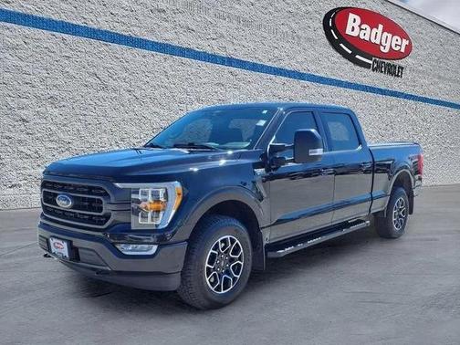 Black 2021 Ford F-150 XLT