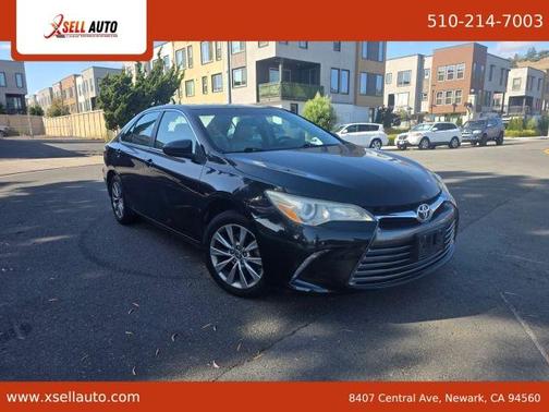 Black 2015 Toyota Camry XLE