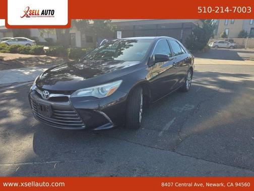 Black 2015 Toyota Camry XLE