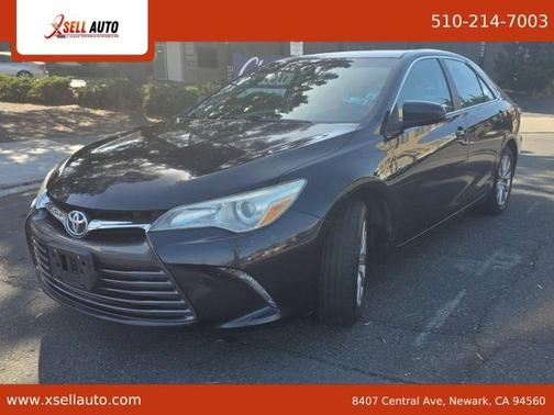 Black 2015 Toyota Camry XLE