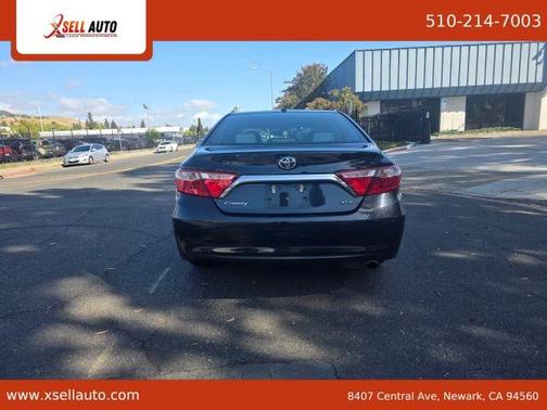 Black 2015 Toyota Camry XLE
