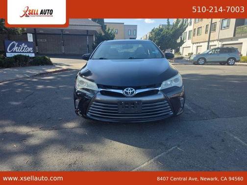 Black 2015 Toyota Camry XLE