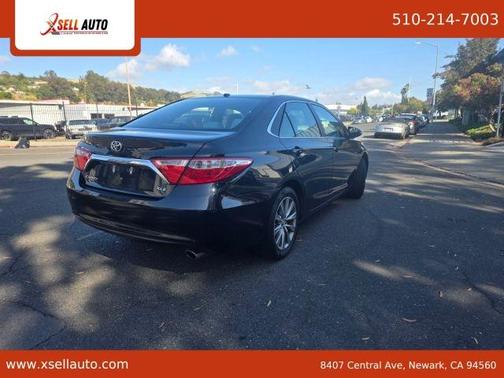 Black 2015 Toyota Camry XLE