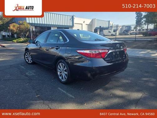 Black 2015 Toyota Camry XLE