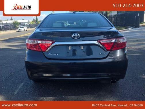 Black 2015 Toyota Camry XLE