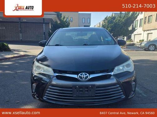 Black 2015 Toyota Camry XLE