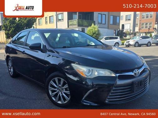 Black 2015 Toyota Camry XLE