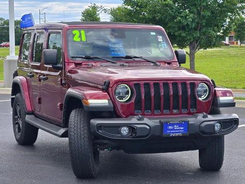 Snazzberry Pearlcoat 2021 Jeep Wrangler Unlimited SAHARA