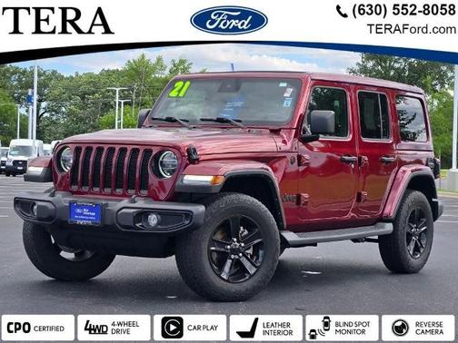 Snazzberry Pearlcoat 2021 Jeep Wrangler Unlimited SAHARA