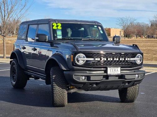 CARBONIZED GRAY METALLIC 2022 Ford Bronco WILDTRAK