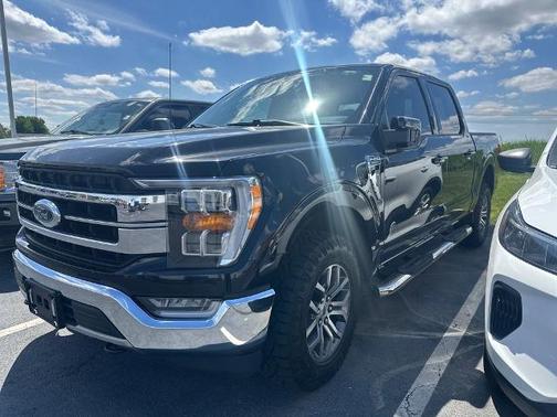AGATE BLACK METALLIC 2021 Ford F-150 LARIAT