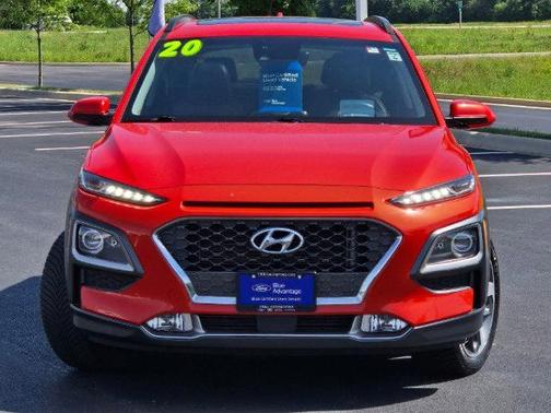 Sunset Orange 2020 Hyundai KONA ULTIMATE