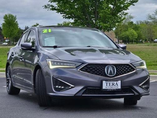 Modern Steel Metallic 2021 Acura ILX PREMIUM W/ A-SPEC