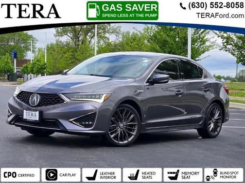Modern Steel Metallic 2021 Acura ILX PREMIUM W/ A-SPEC