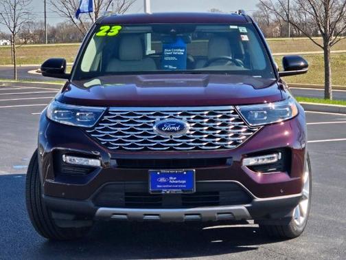 JEWEL RED MET TINTED CC 2023 Ford Explorer PLATINUM