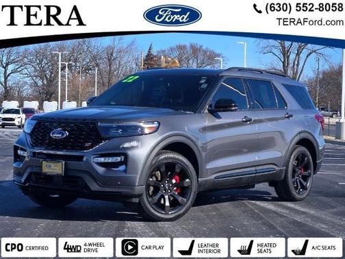 CARBONIZED GRAY METALLIC 2022 Ford Explorer ST