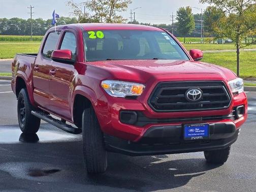 Barcelona Red Metallic 2020 Toyota Tacoma SR