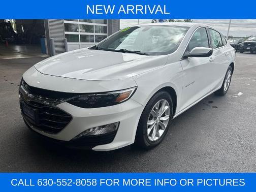 Summit White 2021 Chevrolet Malibu LT W/1LT