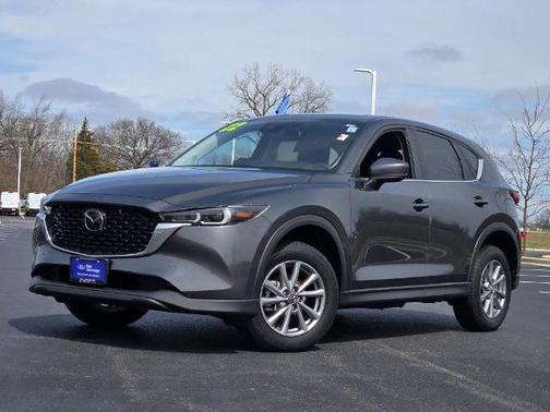 MACHINE GRAY METALLIC 2022 Mazda CX-5 2.5 S PREFERRED