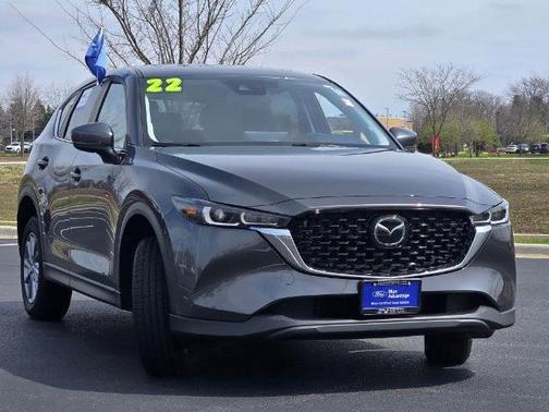 MACHINE GRAY METALLIC 2022 Mazda CX-5 2.5 S PREFERRED