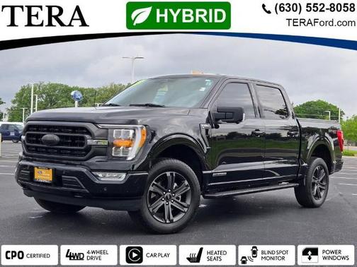 AGATE BLACK METALLIC 2023 Ford F-150 XLT