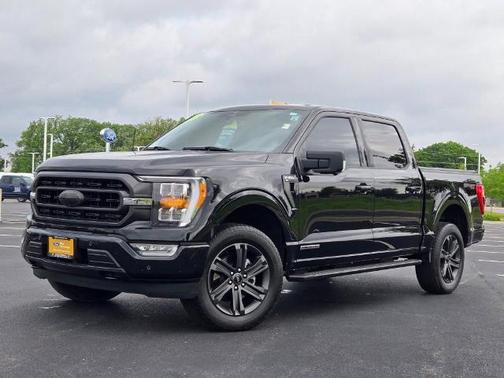 AGATE BLACK METALLIC 2023 Ford F-150 XLT