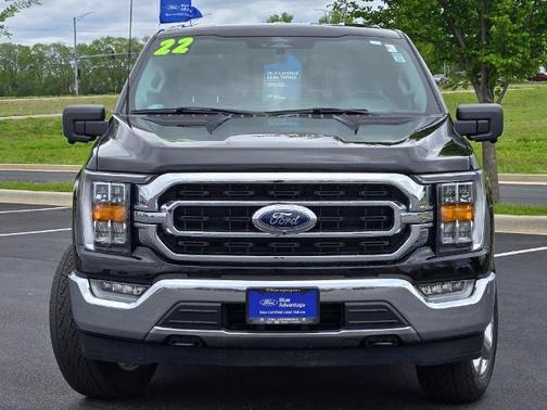 AGATE BLACK METALLIC 2022 Ford F-150 XLT