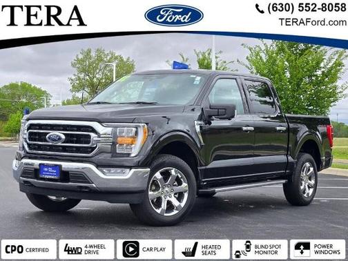 AGATE BLACK METALLIC 2022 Ford F-150 XLT