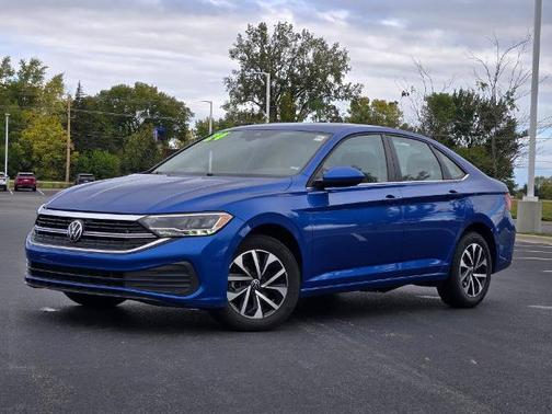 Rising Blue Metallic 2024 Volkswagen Jetta 1.5T S