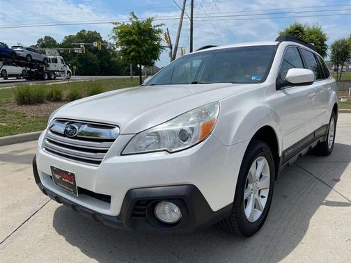 Satin White Pearl 2014 Subaru Outback 2.5i Premium