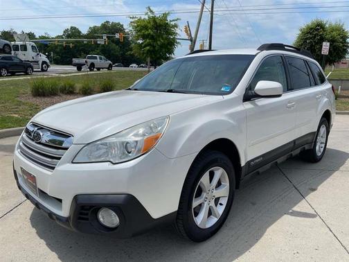 Satin White Pearl 2014 Subaru Outback 2.5i Premium