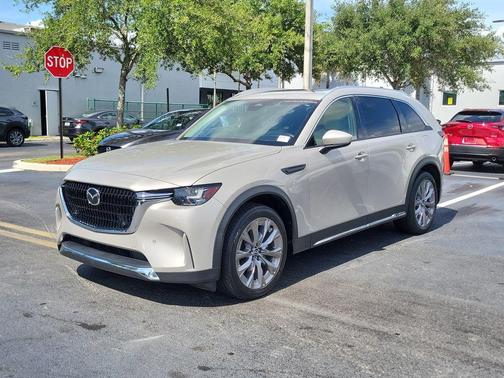 Platinum Quartz Metallic 2024 Mazda CX-90 Premium