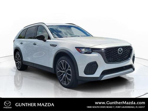 Rhodium White Premium 2025 Mazda CX-70 CX-70
