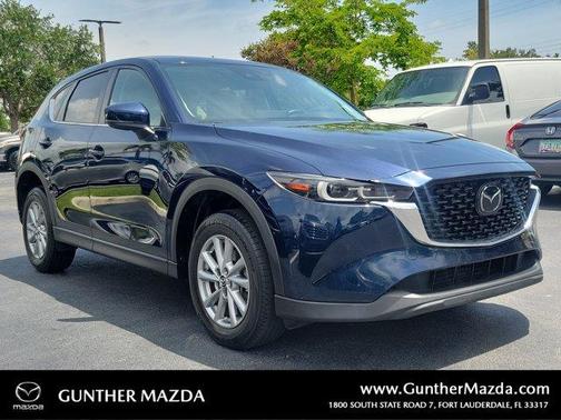 Deep Crystal Blue Mica 2023 Mazda CX-5 2.5 S Select Package