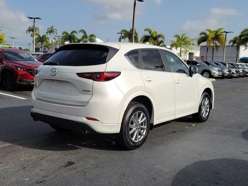 Rhodium White Metallic 2024 Mazda CX-5 2.5 S Select Package