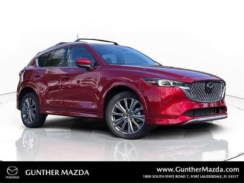 Soul Red Crystal Metallic 2024 Mazda CX-5 2.5 Turbo Signature