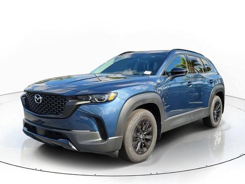 Ingot Blue Metallic 2025 Mazda CX-50 Hybrid Premium Package
