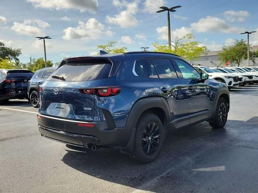 Ingot Blue Metallic 2025 Mazda CX-50 Hybrid Premium Package