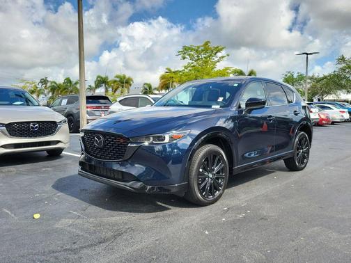 Deep Crystal Blue Mica 2023 Mazda CX-5 2.5 Turbo
