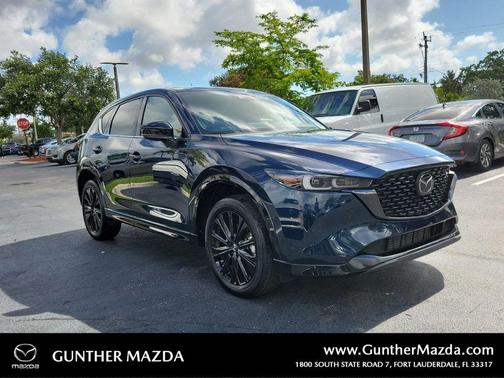 Deep Crystal Blue Mica 2023 Mazda CX-5 2.5 Turbo